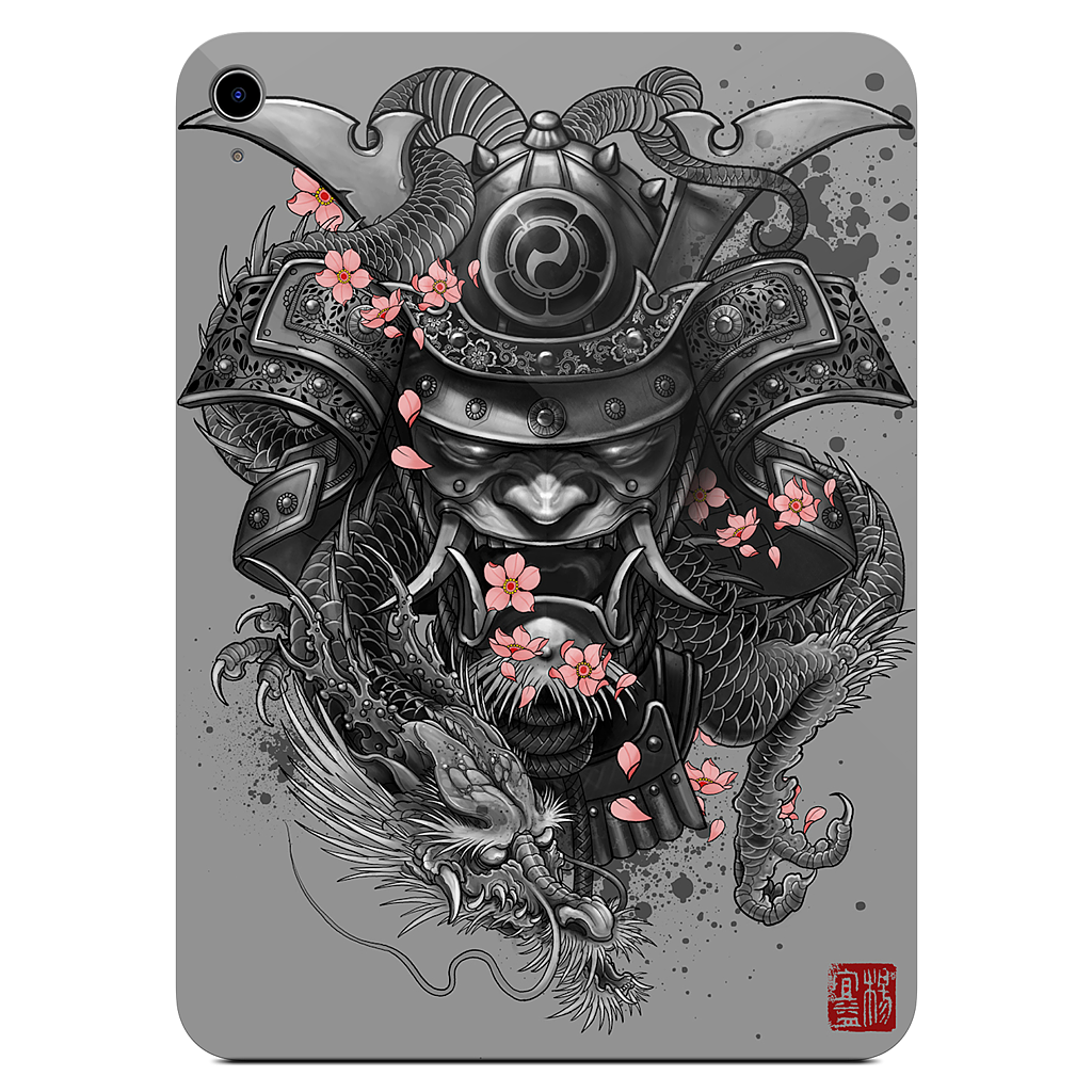 Samurai Dragon iPad Skin