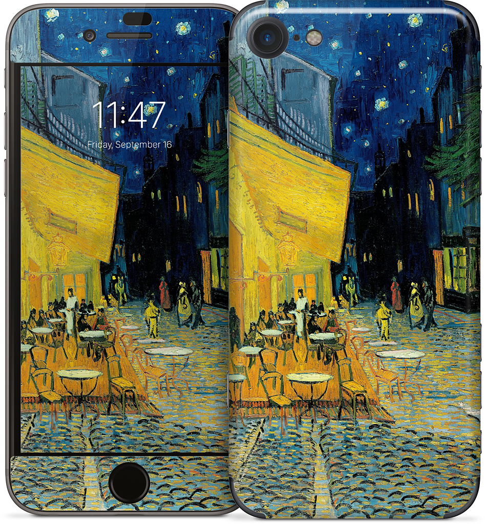 Cafe at Night iPhone Skin