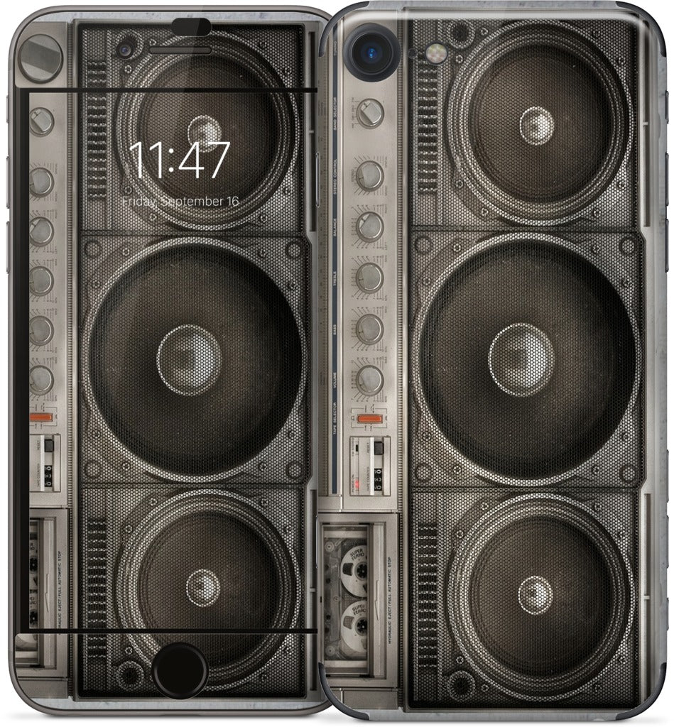 Boombox iPhone Skin