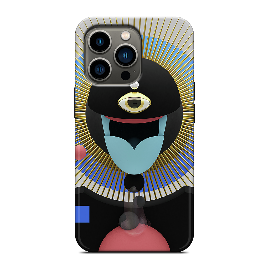 Portrait 016: The Guardian iPhone Case