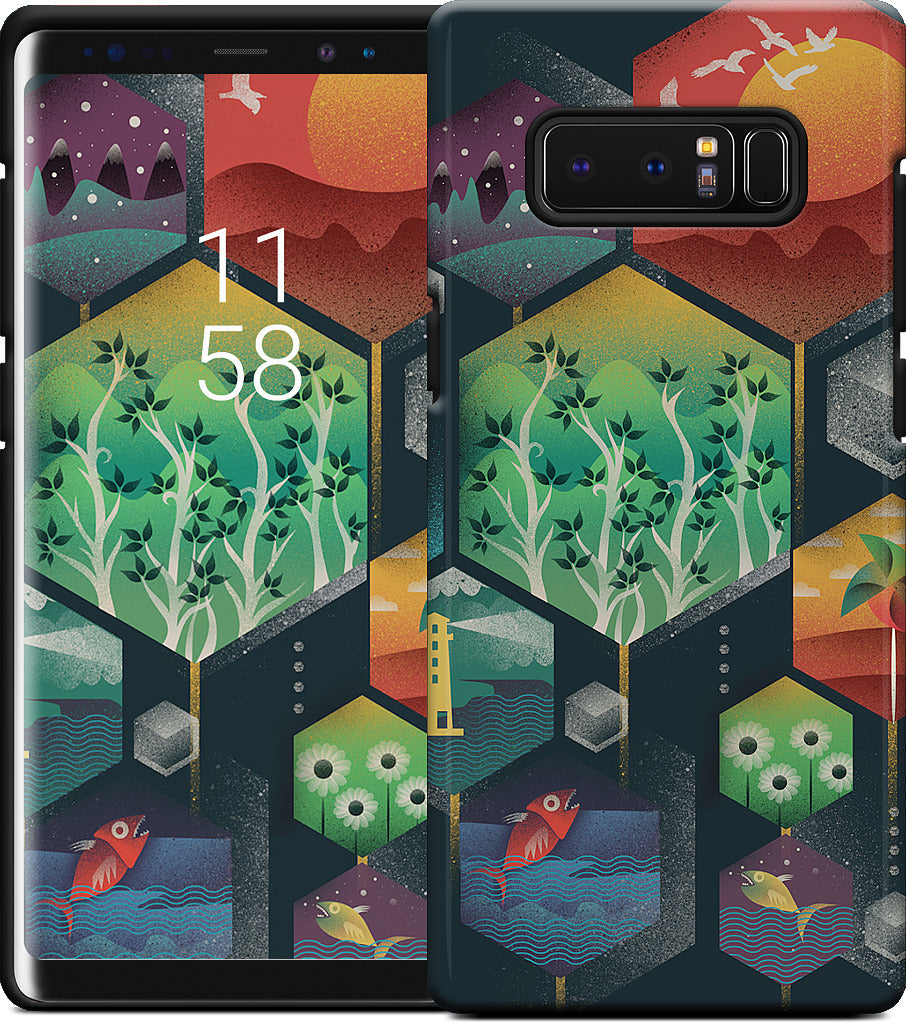 Geometrical Wonders Samsung Case