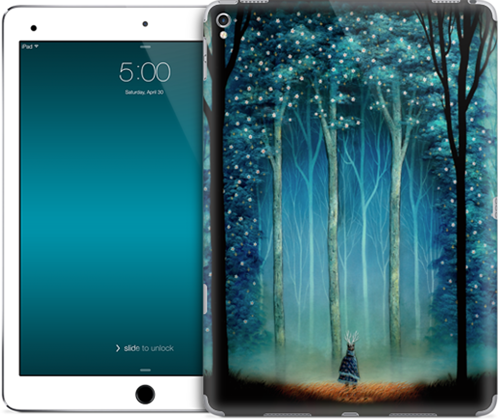 Cathedral of the Forest Deep iPad Skin