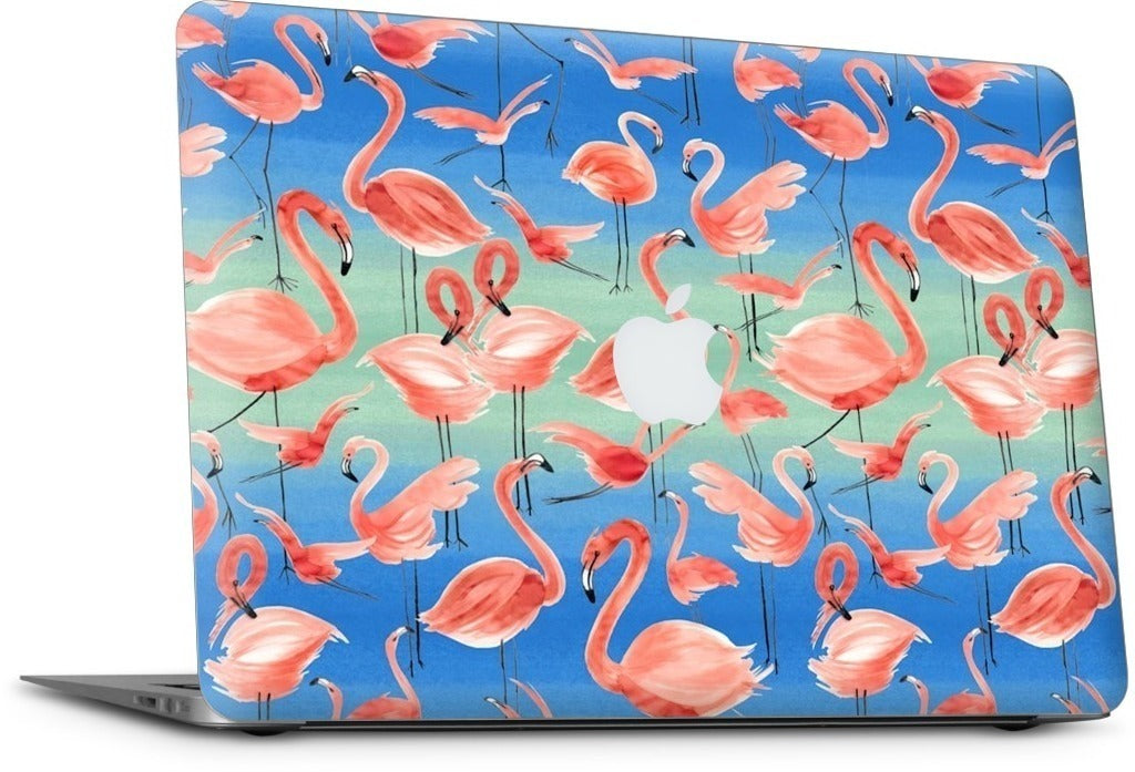 Flamingos MacBook Skin