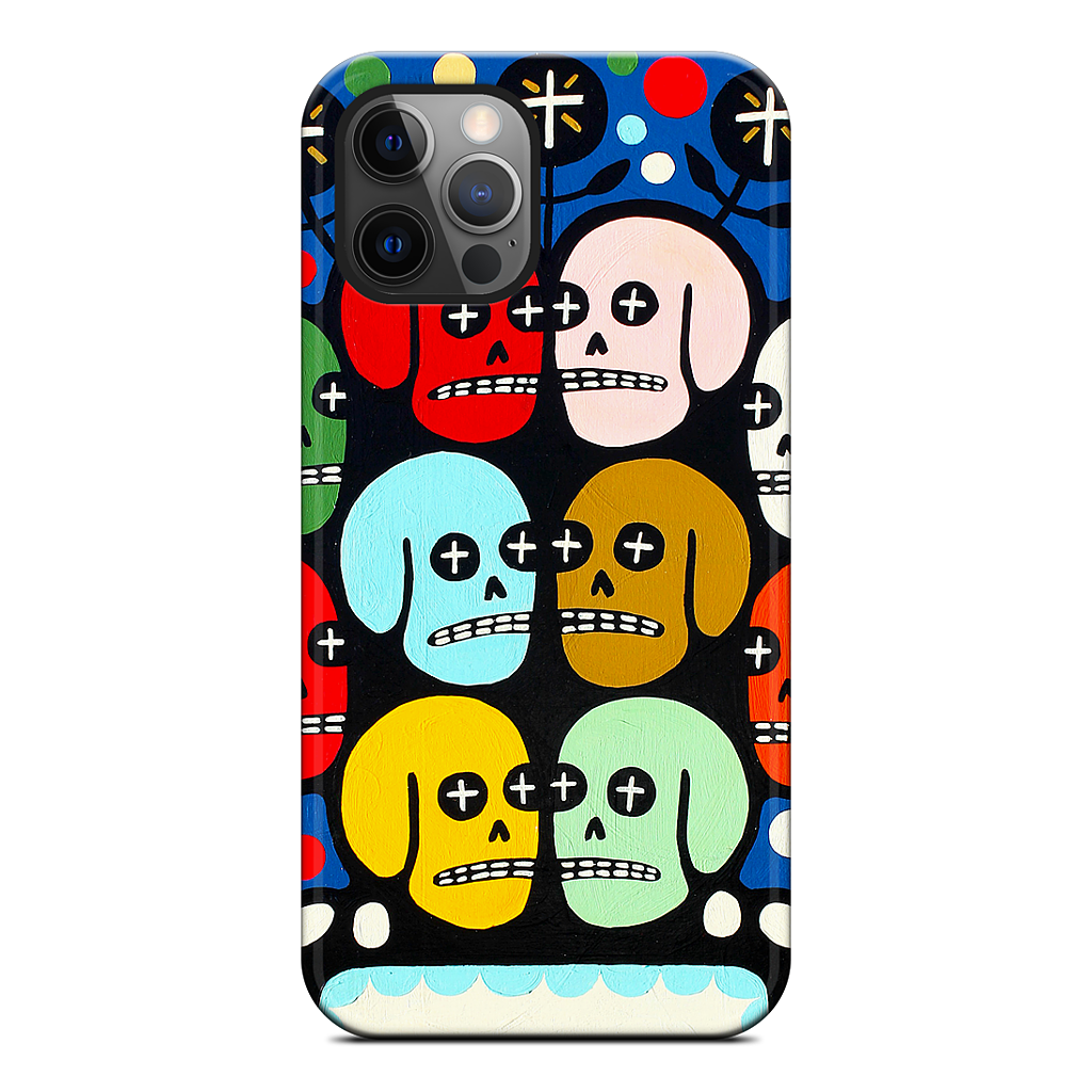 The Many Colors Of Death iPhone Case