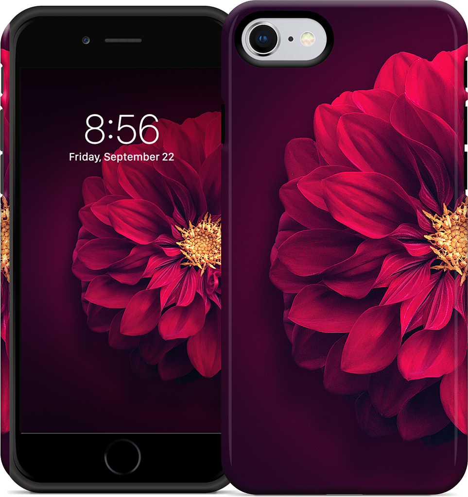 Red Bloom iPhone Case