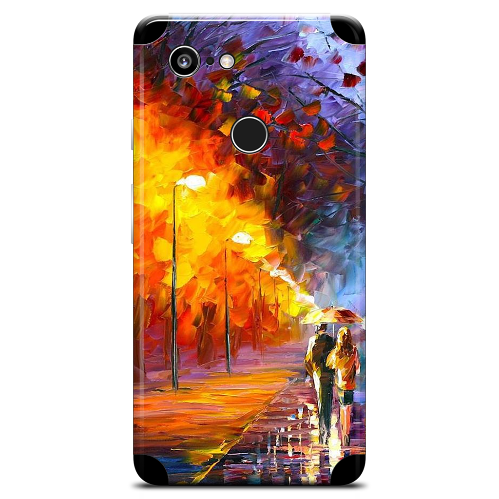 ALLEY BY THE LAKE by Leonid Afremov Google Phone