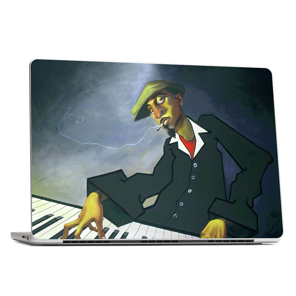 Piano Man II MacBook Skin