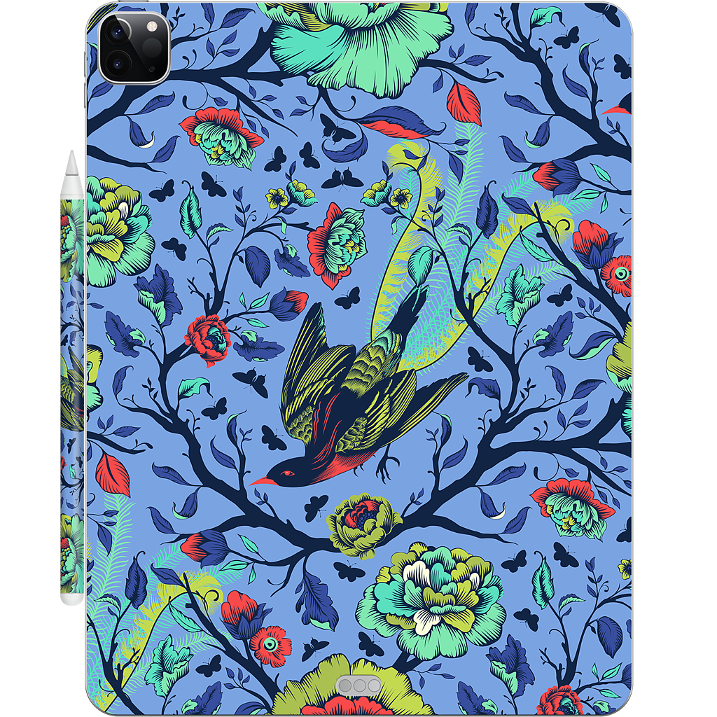 Tail Feathers Lupine iPad Skin