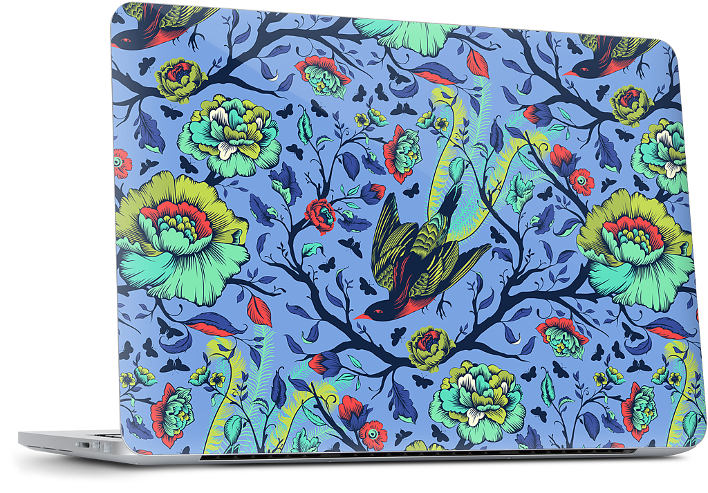 Tail Feathers Lupine MacBook Skin