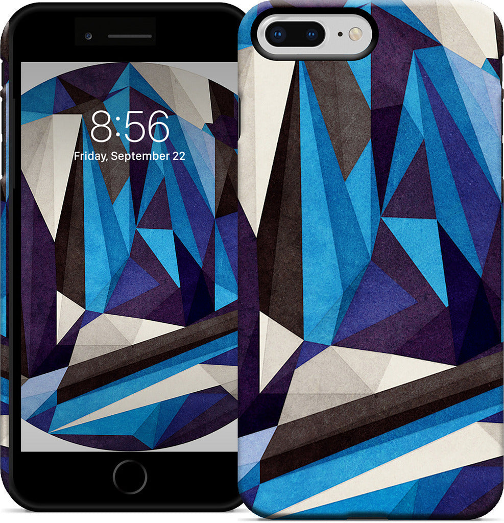 Blue Something iPhone Case