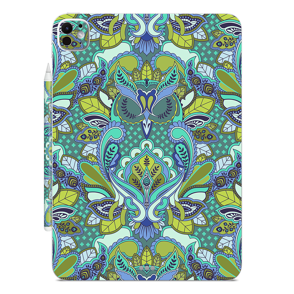 Owl Forget Me Not iPad Skin