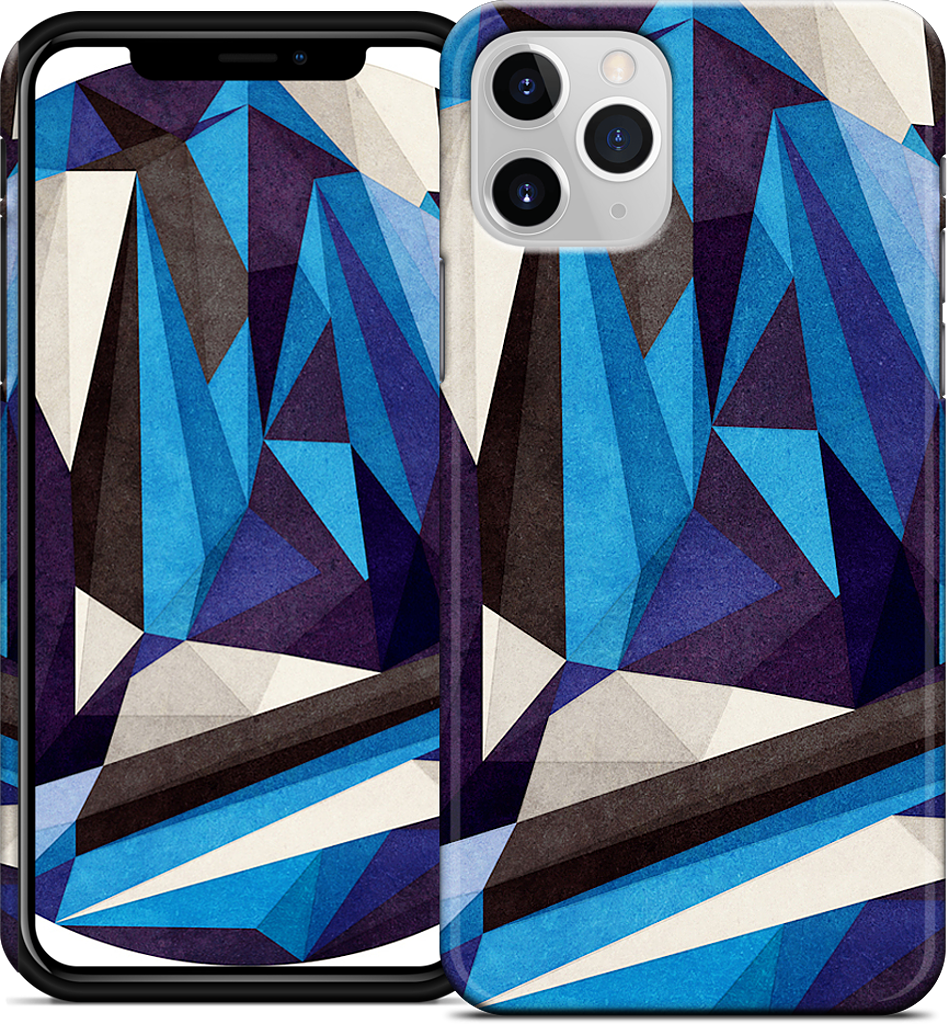 Blue Something iPhone Case