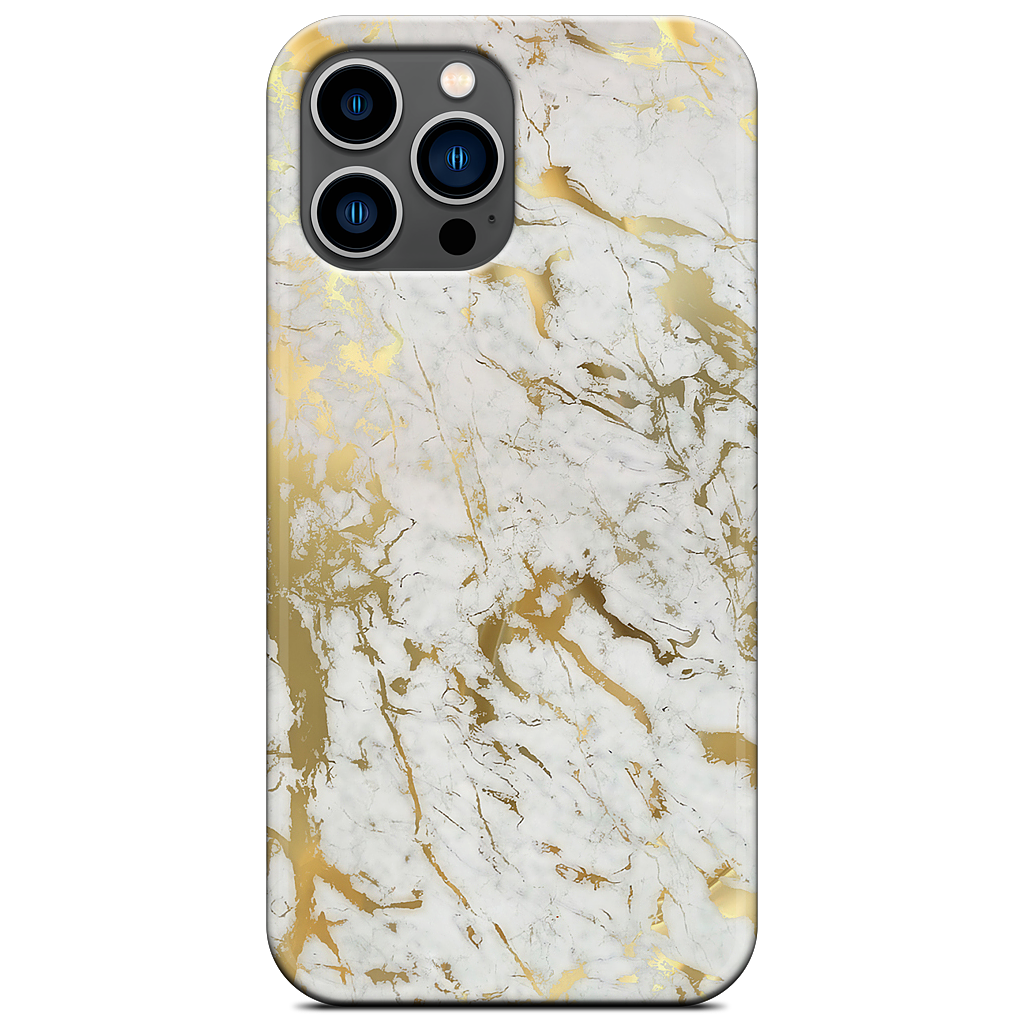 Gold Marble iPhone Case
