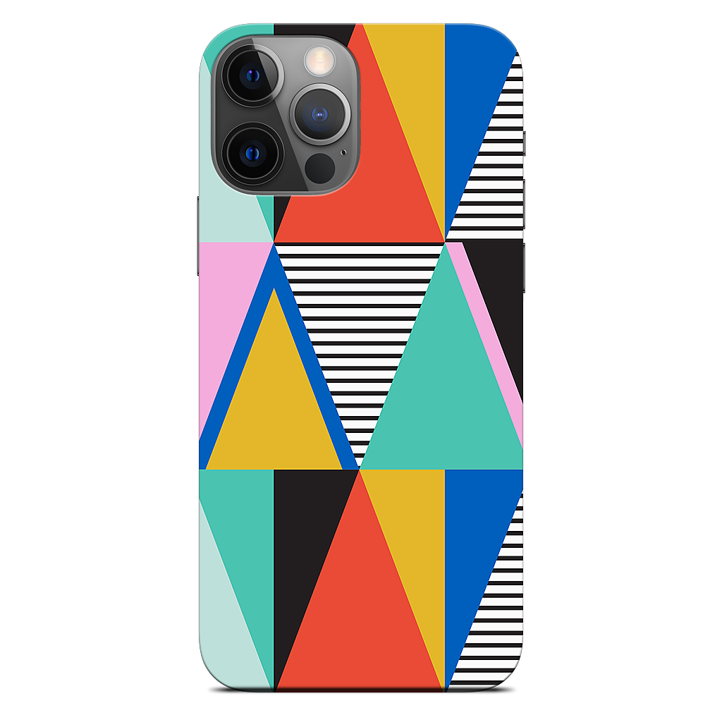 Graphic Triangles iPhone Skin