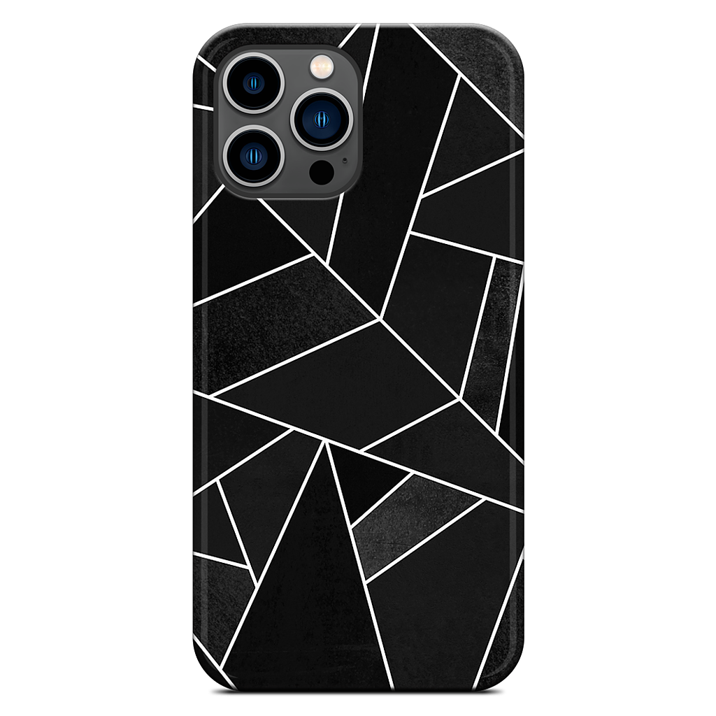 Black Stone iPhone Case