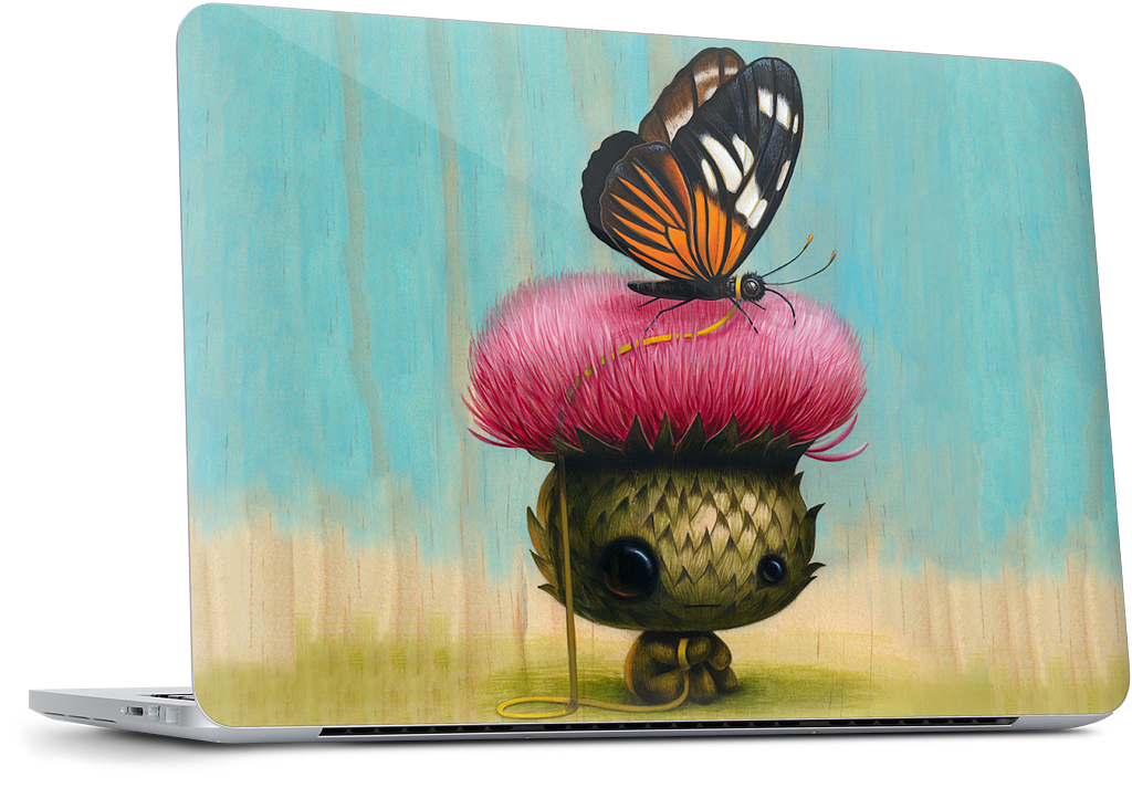 Mr. McPrickles MacBook Skin