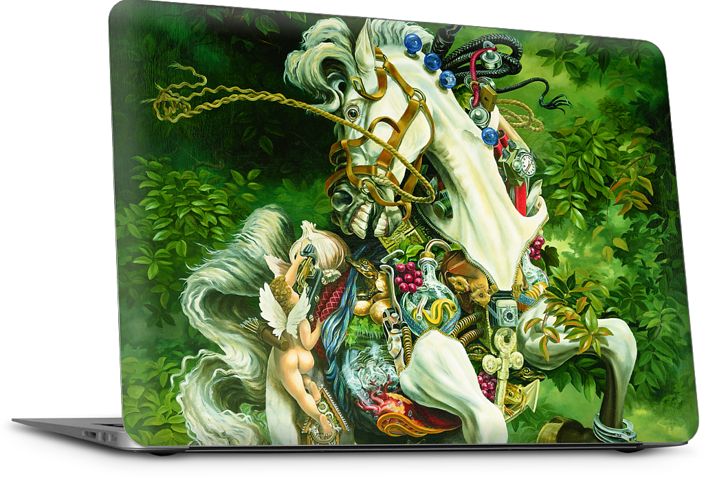Knee-Jerk Reaction MacBook Skin