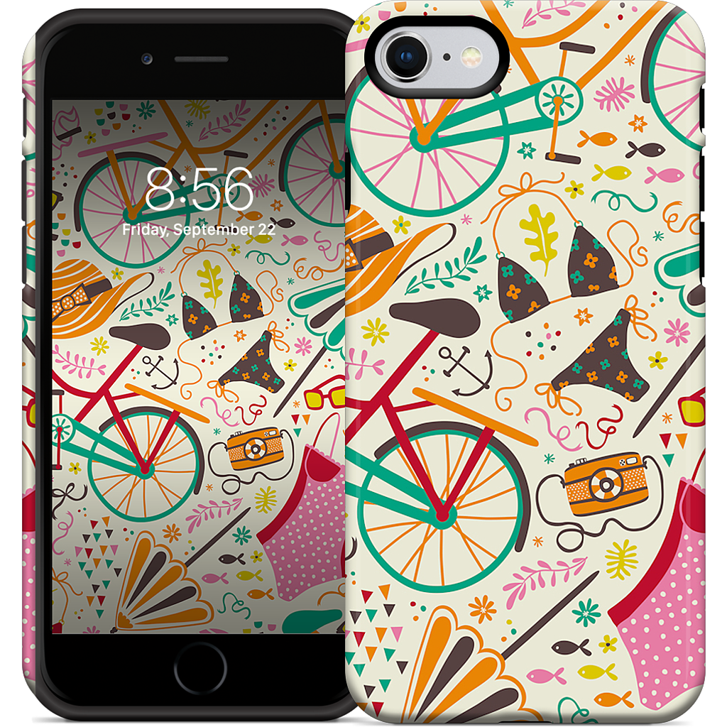 Seaside Cycle iPhone Case
