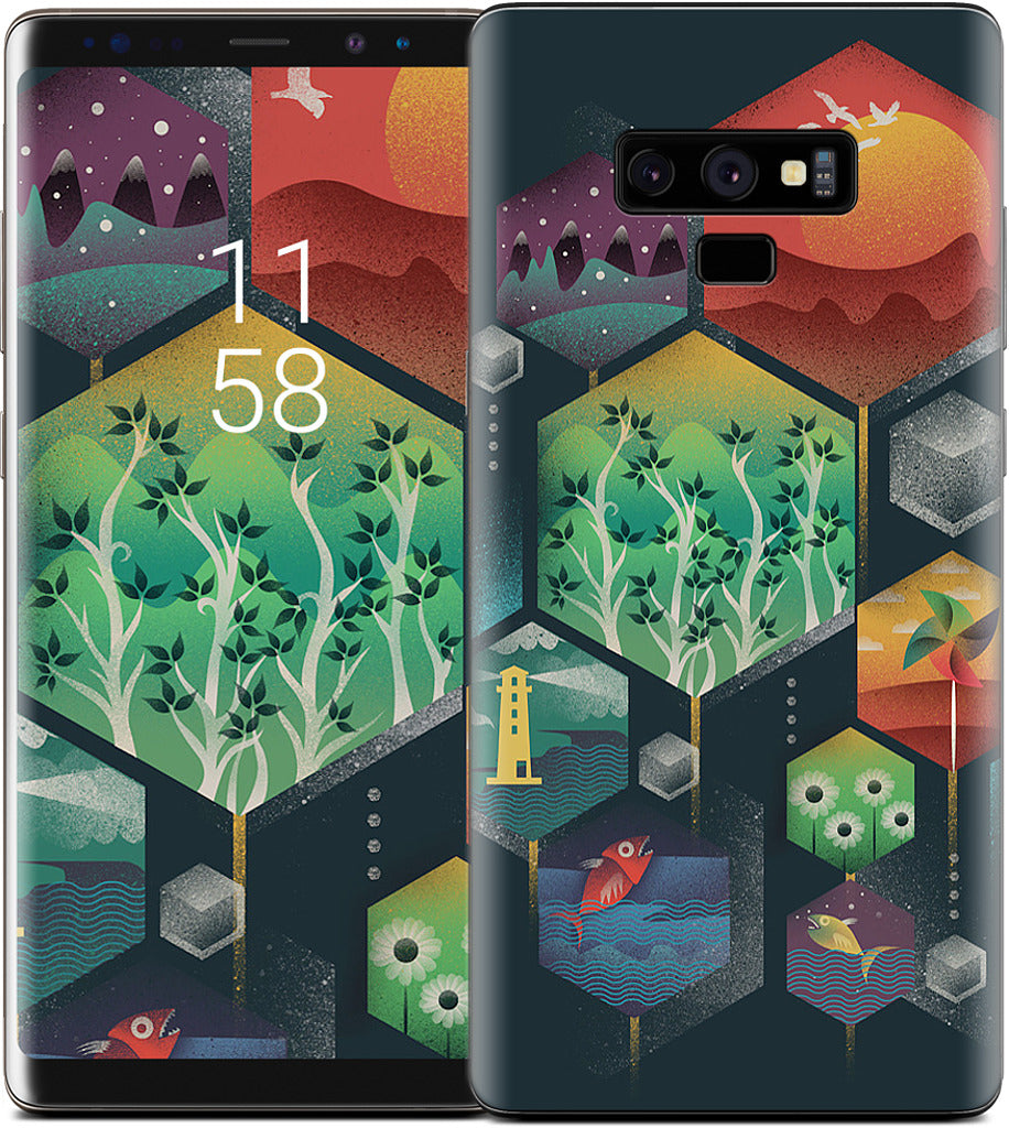 Geometrical Wonders Samsung Skin