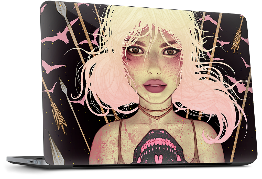 Memento Black Dell Laptop Skin