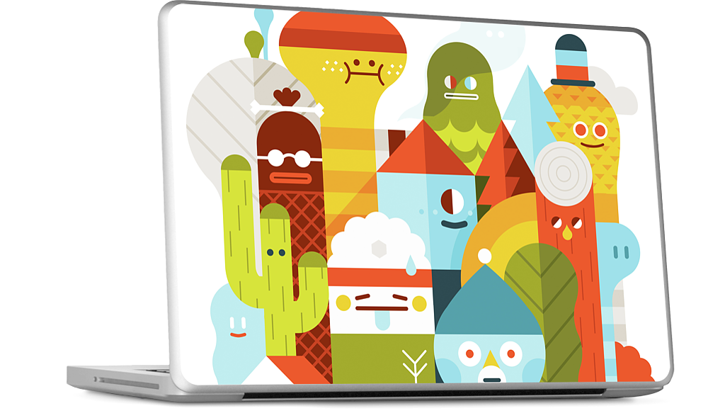 City MacBook Skin