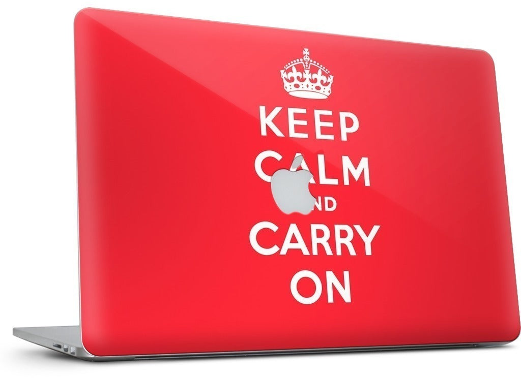 Keep Calm MacBook Skin