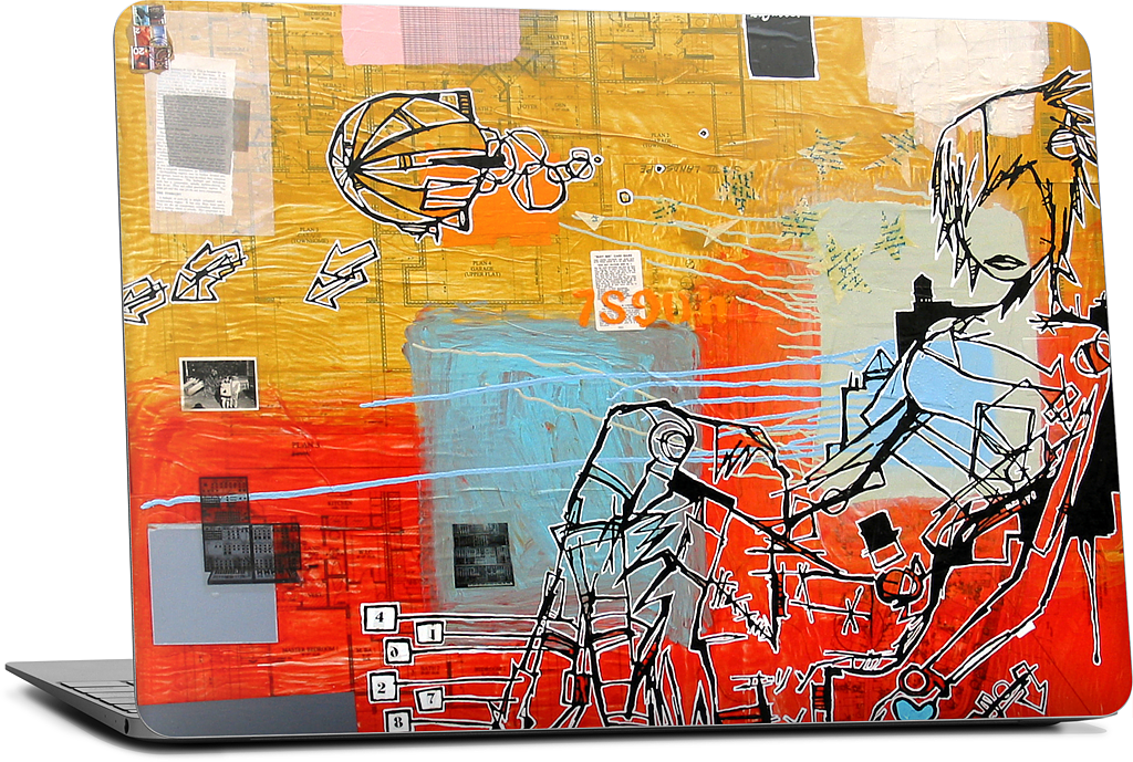 Blimp Girl MacBook Skin