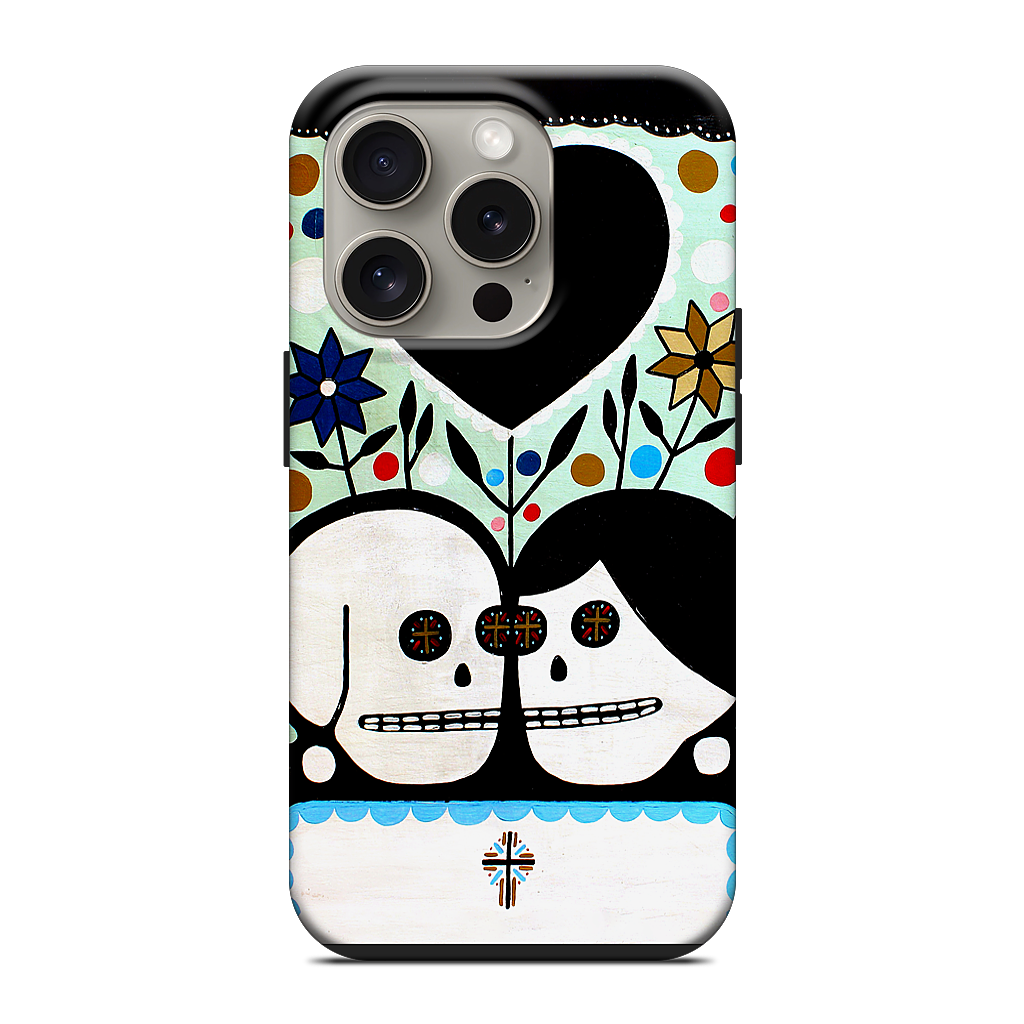 In The Garden With My Love iPhone Case