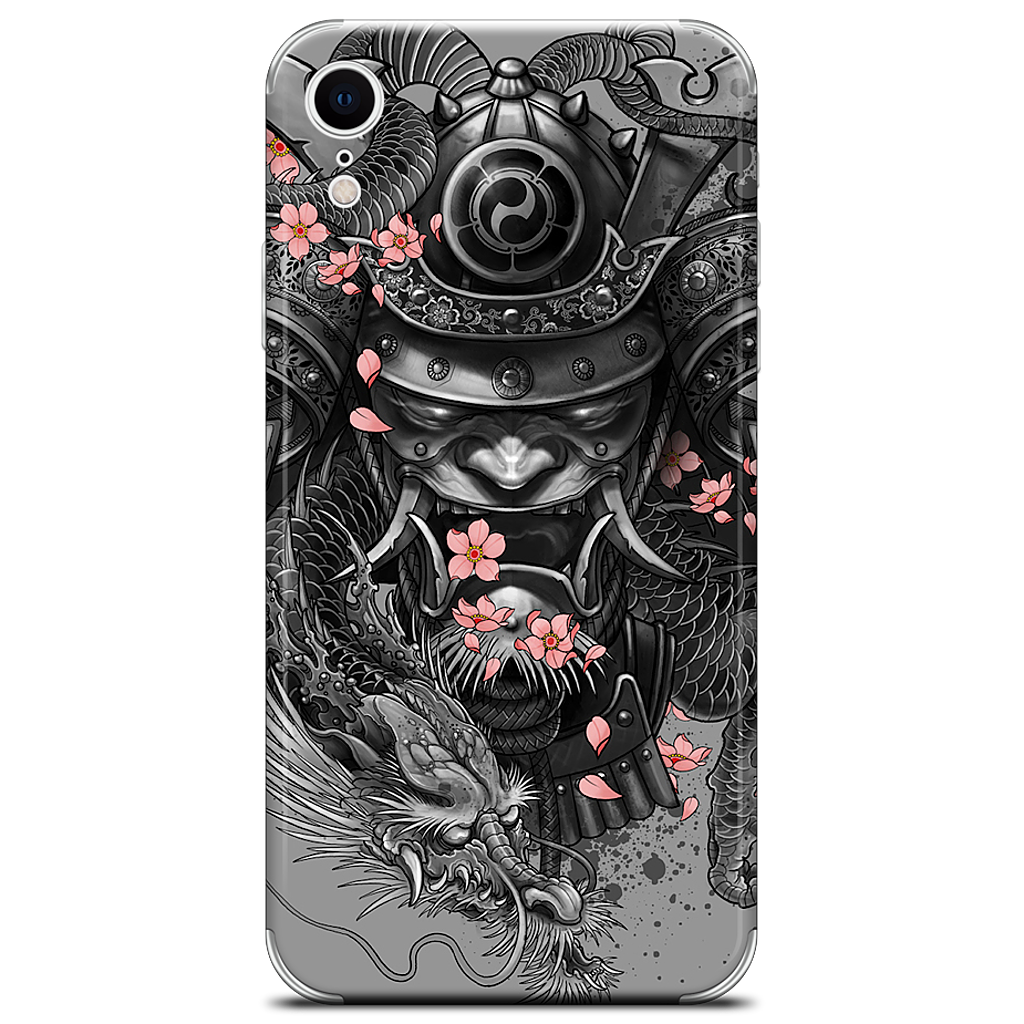 Samurai Dragon iPhone Skin