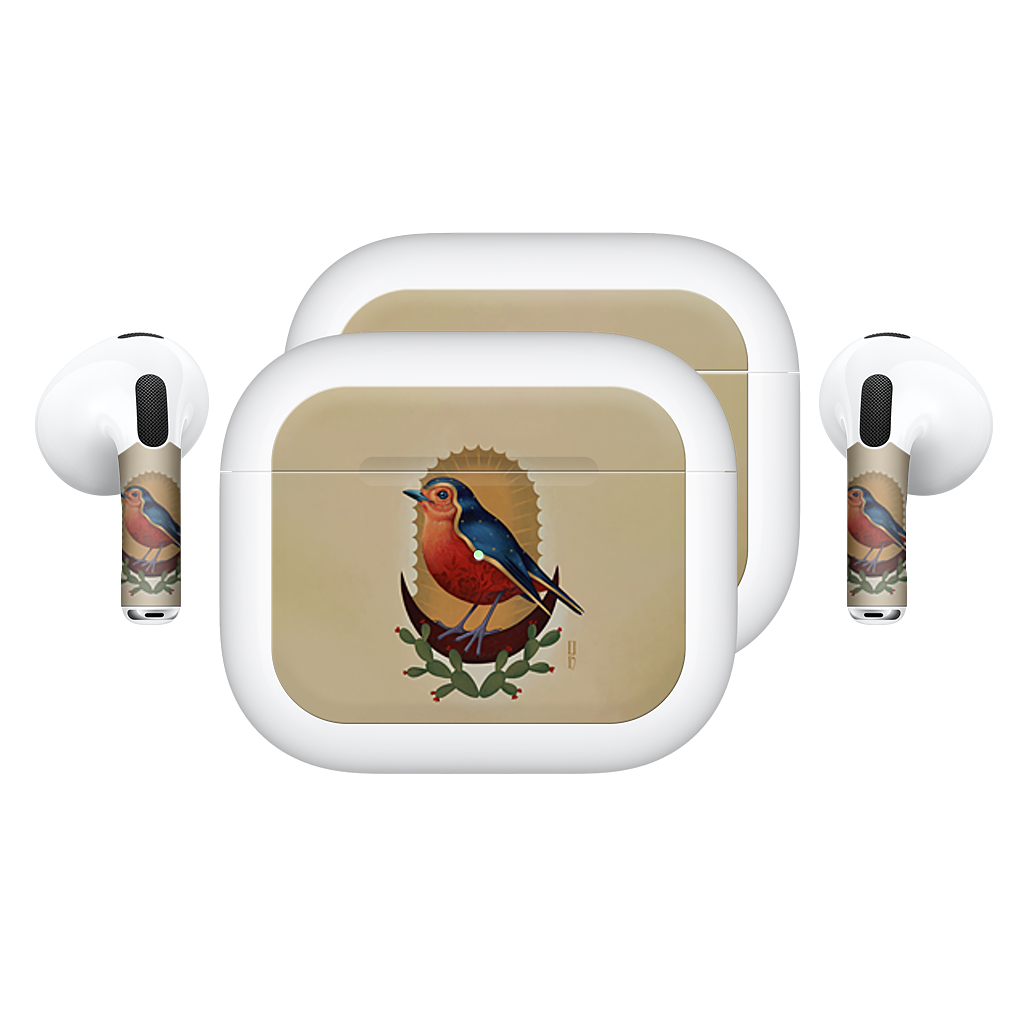 Pajaro de Guadalupe AirPods