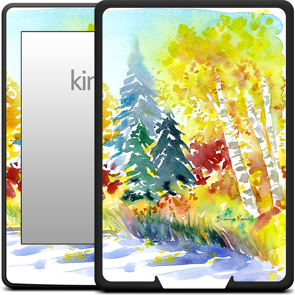 Fall Trees Kindle Skin