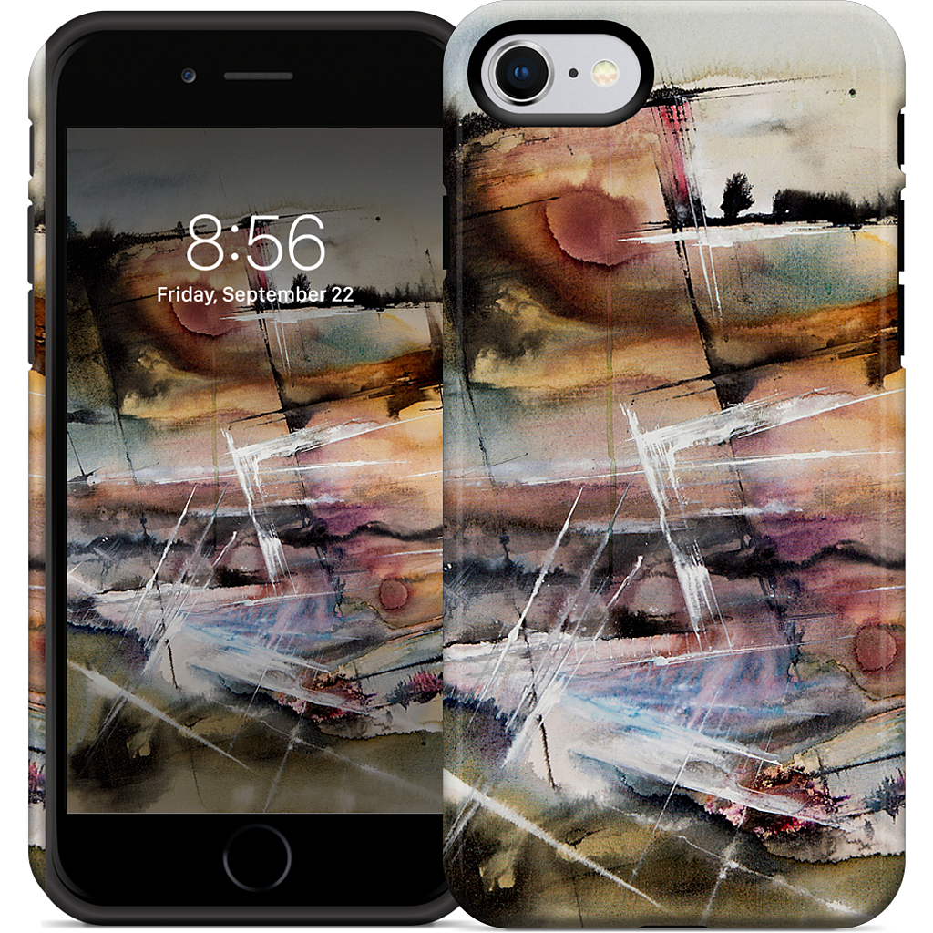 Driving at Dusk iPhone Case