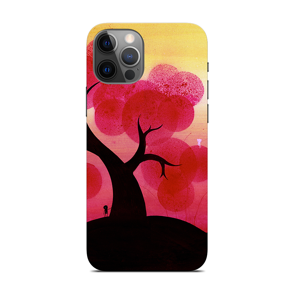 Red Blossoms iPhone Skin