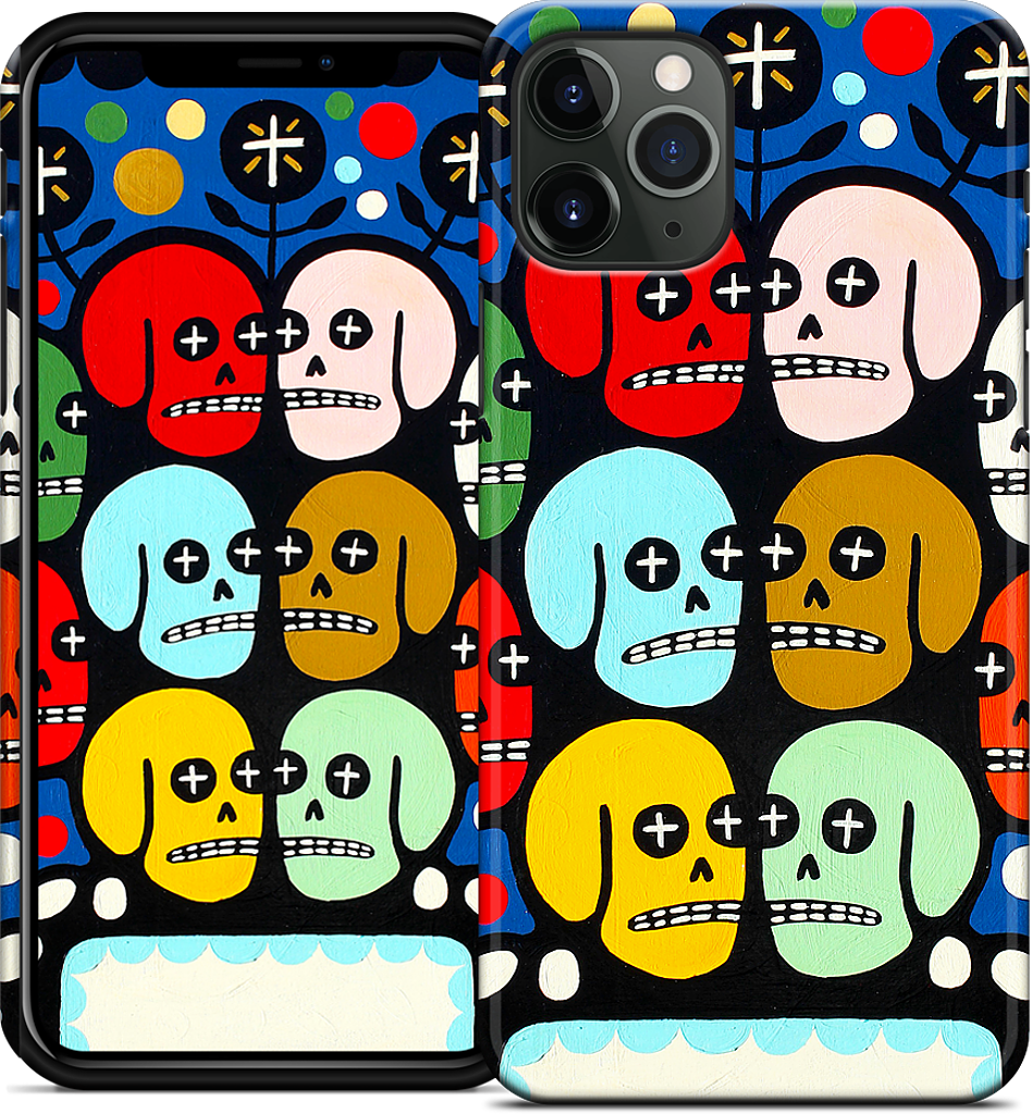 The Many Colors Of Death iPhone Case