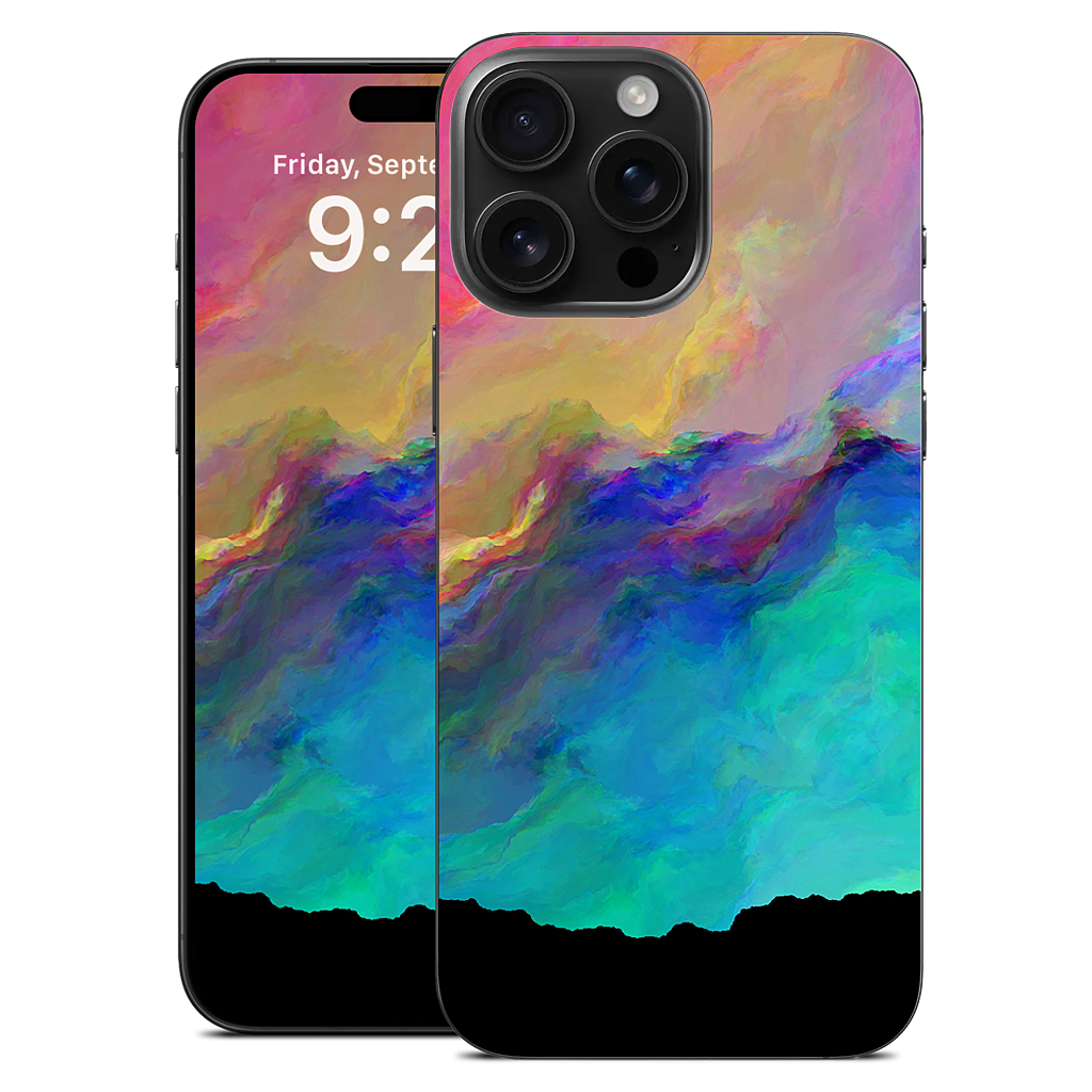 Night Aurora iPhone Skin