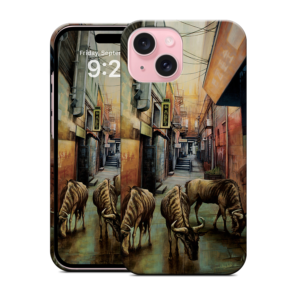 "Street of Three Beasts" -Levinson iPhone Case