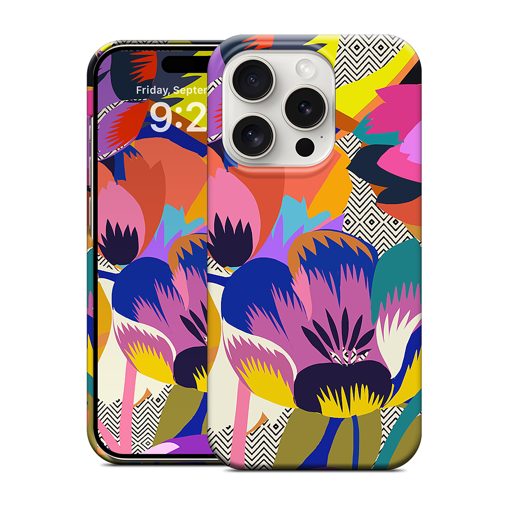 Among the Spring Flowers iPhone Case