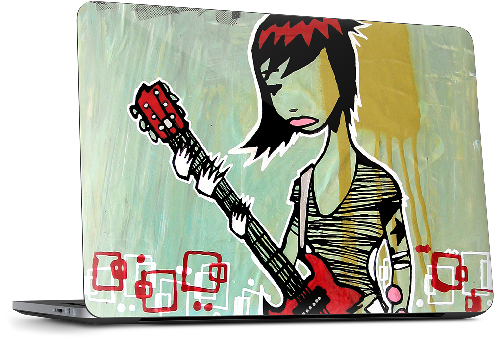 Guitar Hero Dell Laptop Skin