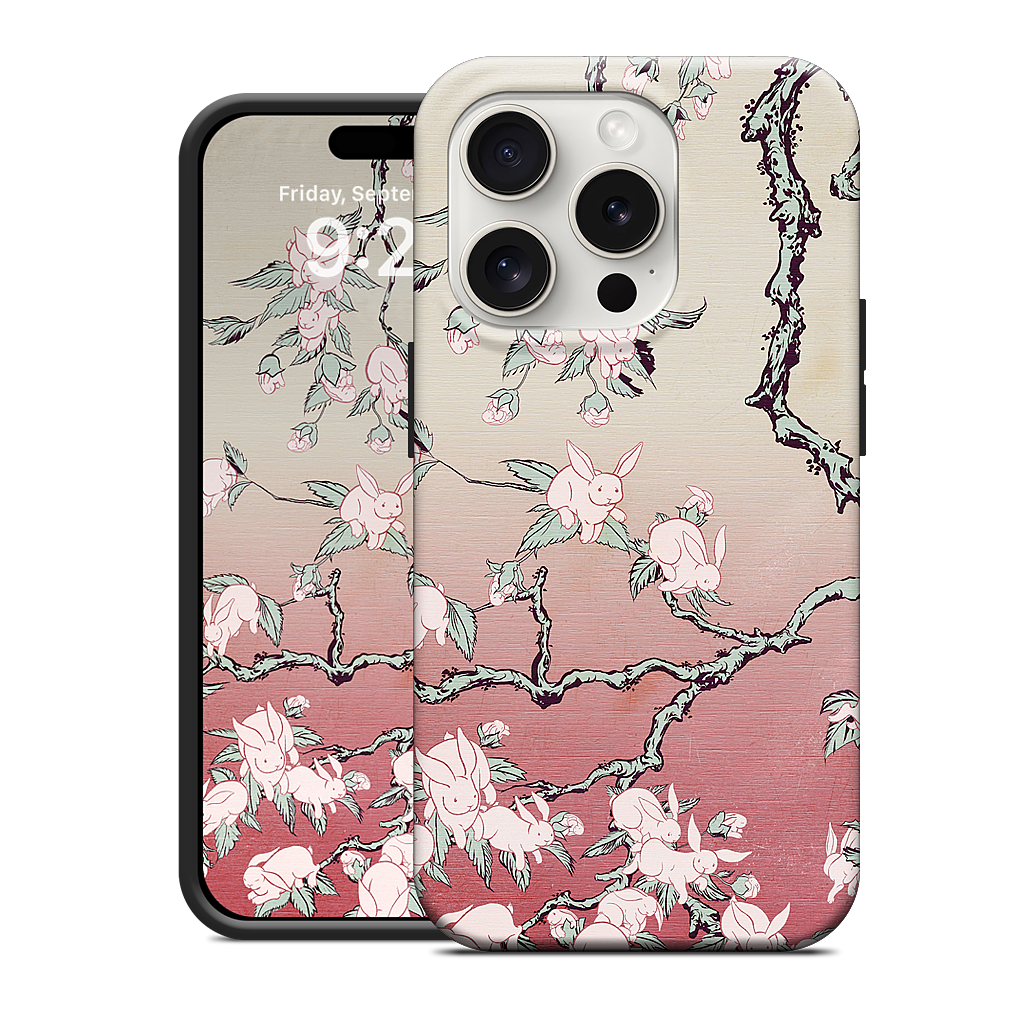 Bunny Blossom iPhone Case