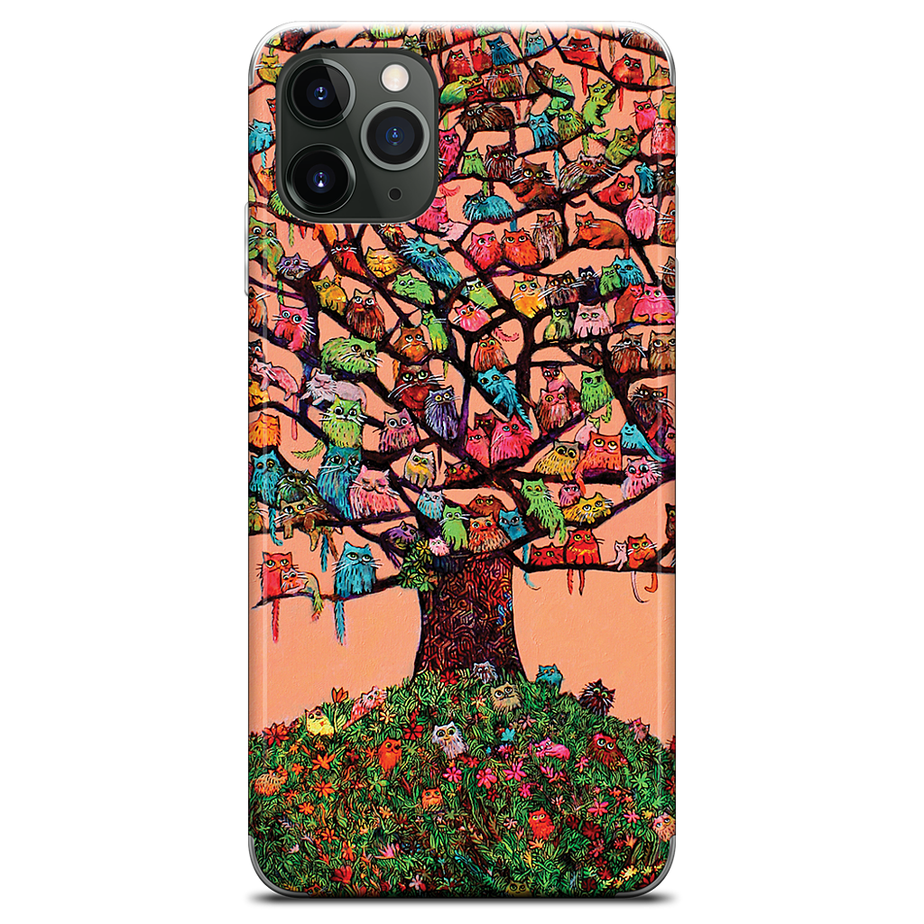 "Meau Tree" iPhone Skin