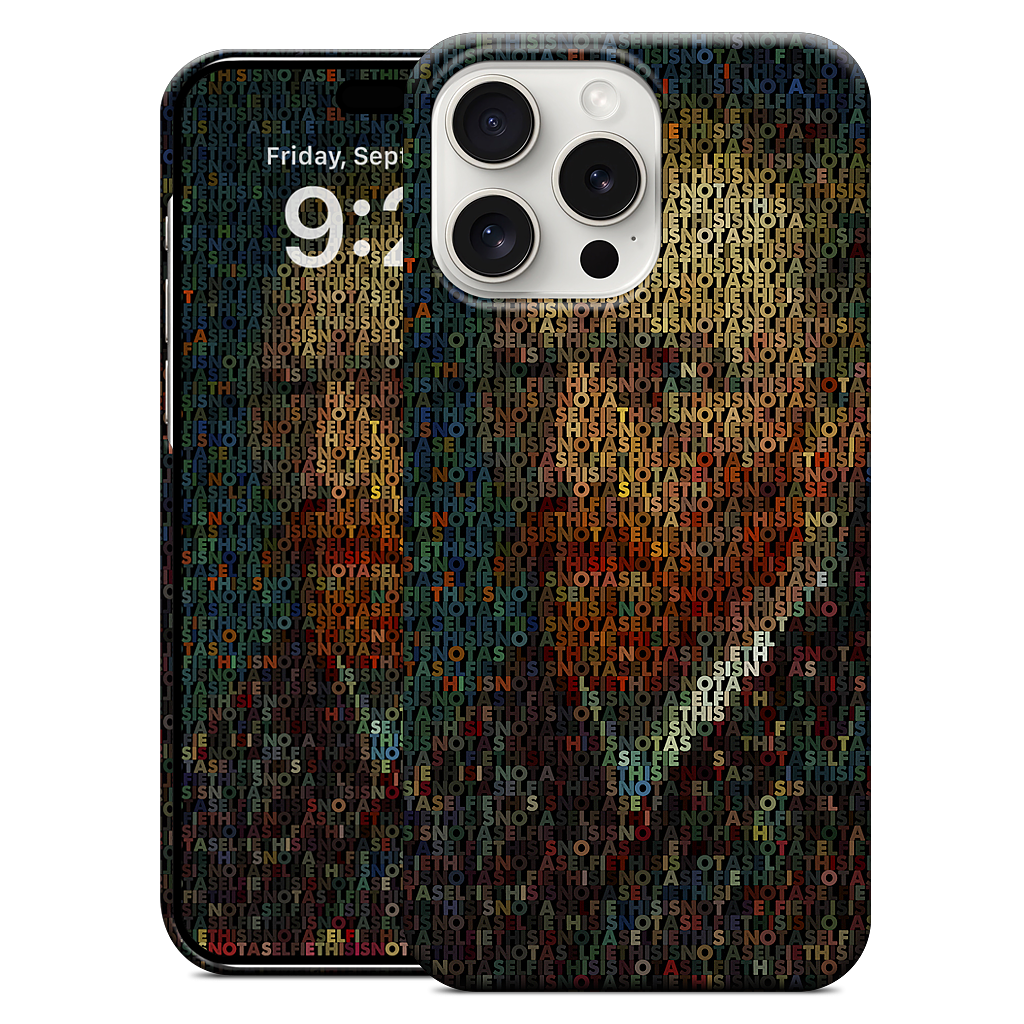This Is Not A Selfie II iPhone Case