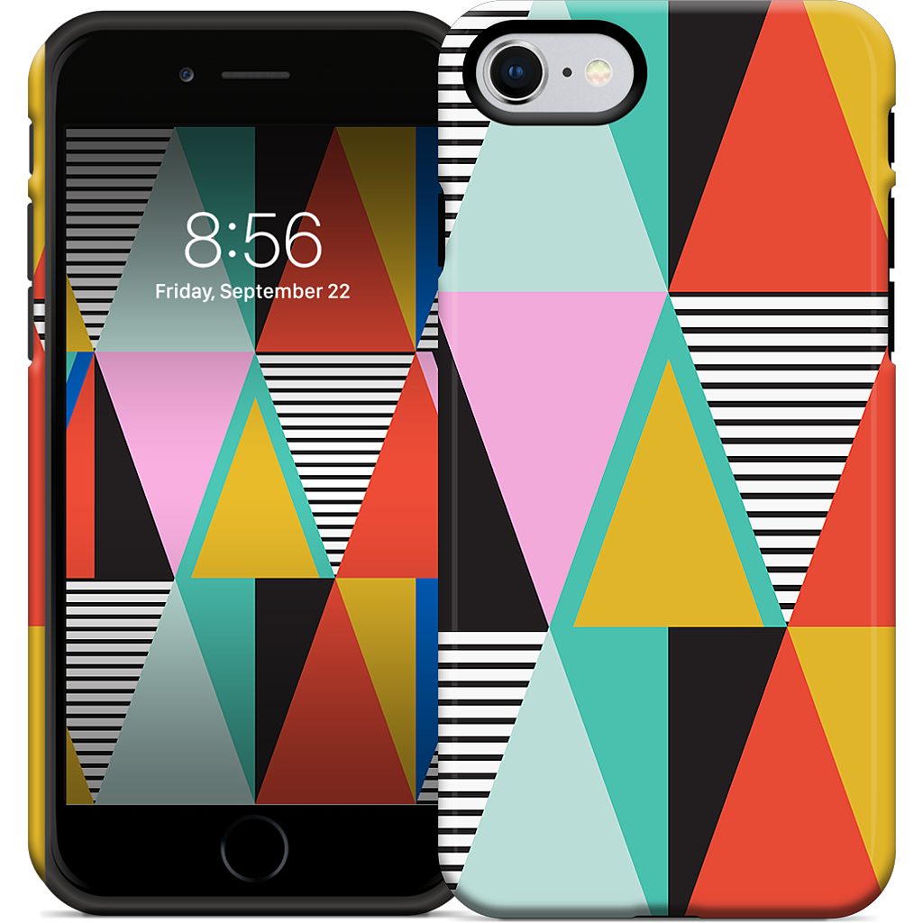 Graphic Triangles iPhone Case