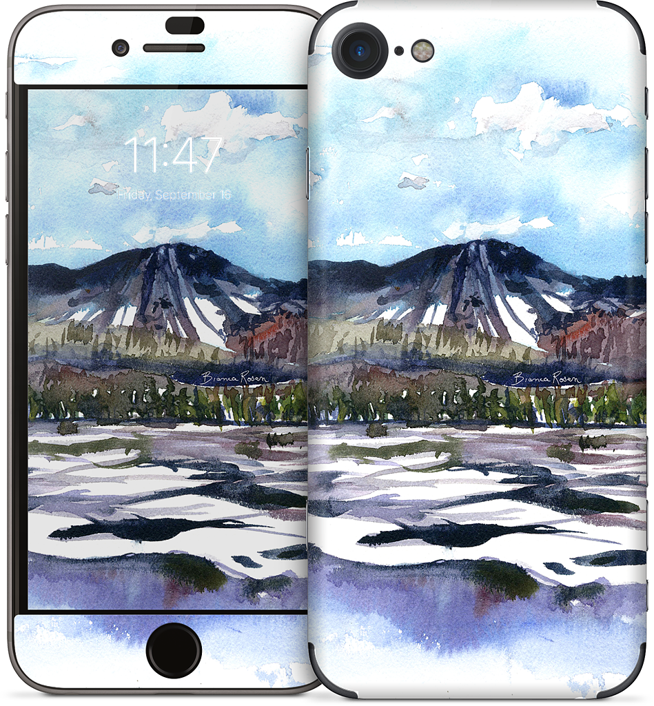 Ski Mountain iPhone Skin