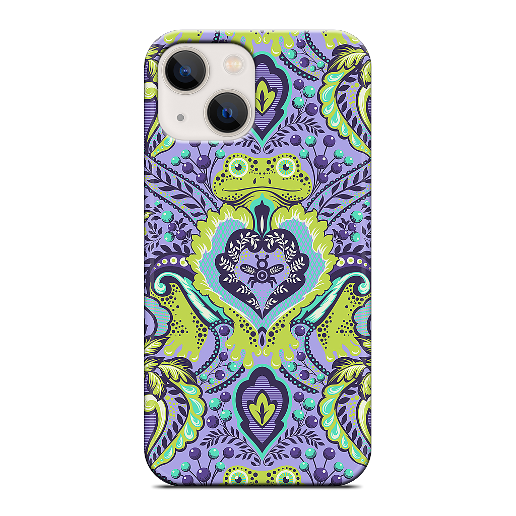 Frog Prince Orchid iPhone Case