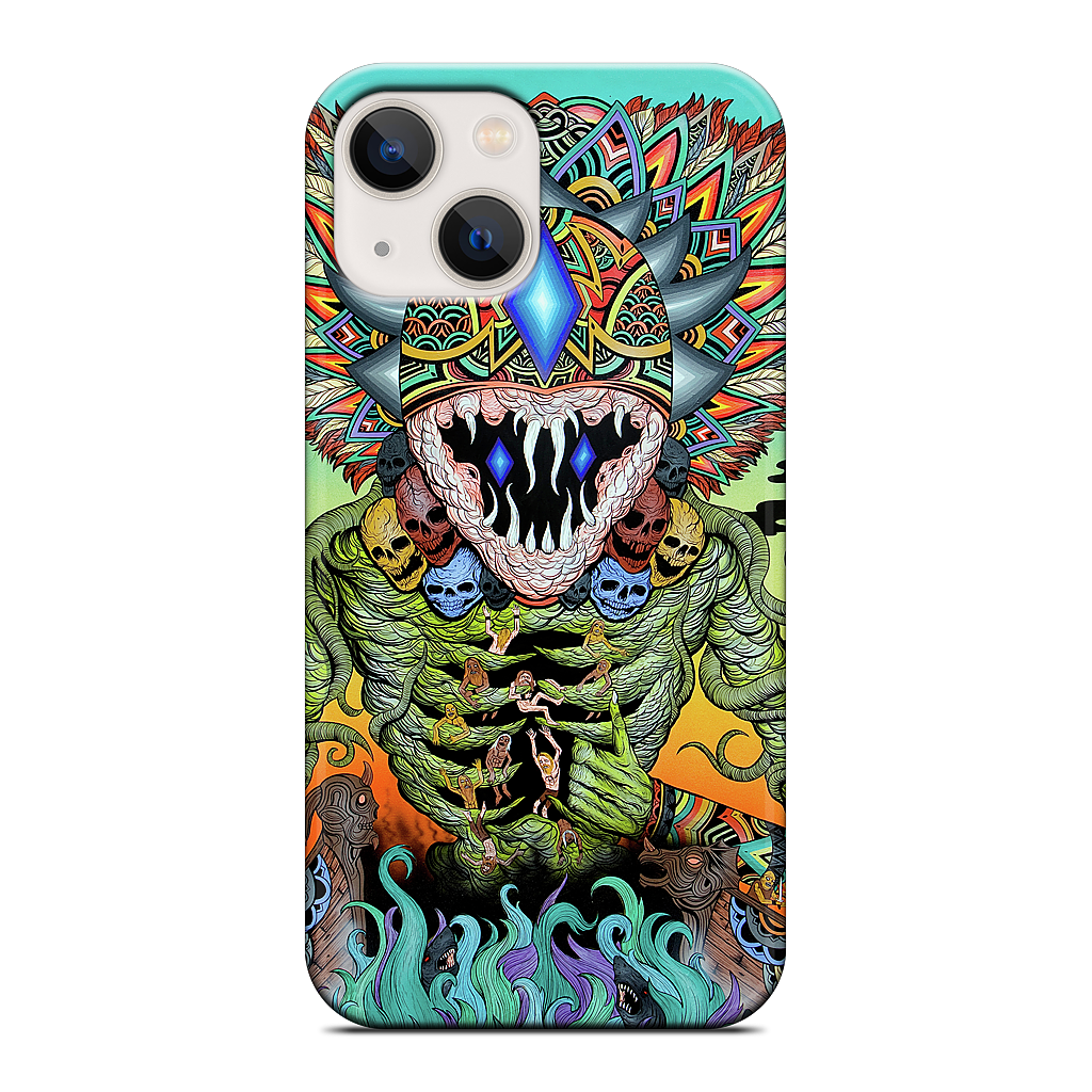 A Gleaming Destroyer iPhone Case