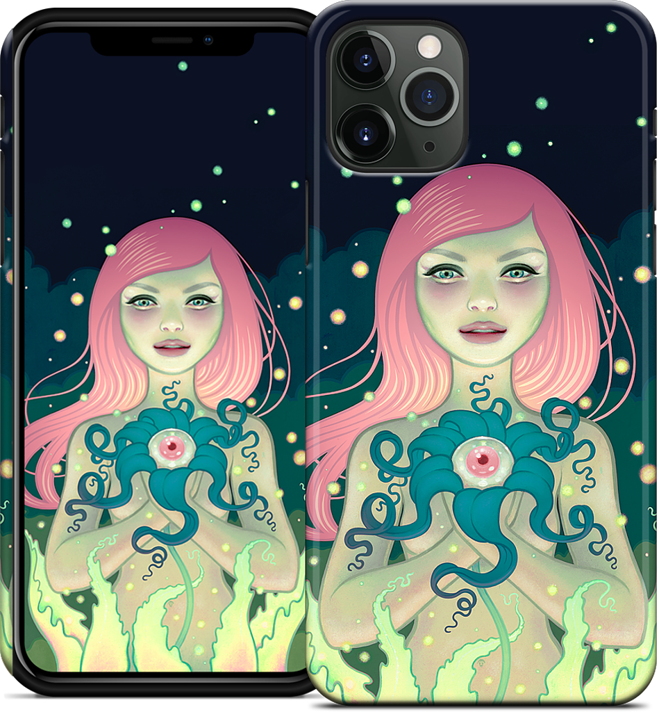 Midnight Bloom iPhone Case