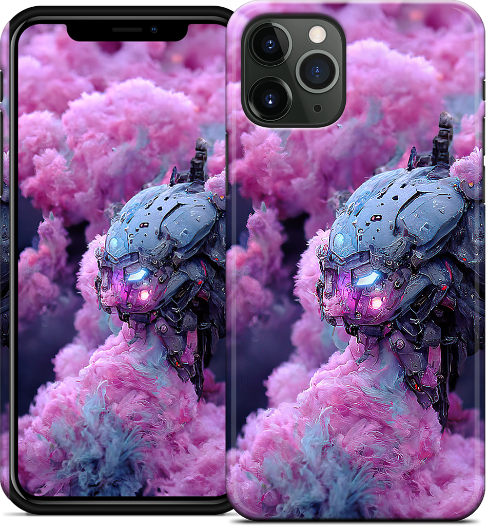 Cotton Candy Mechs iPhone Case