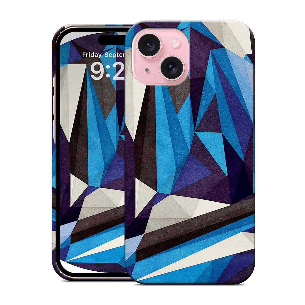 Blue Something iPhone Case