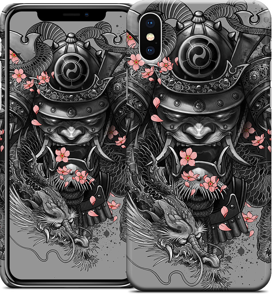 Samurai Dragon iPhone Case