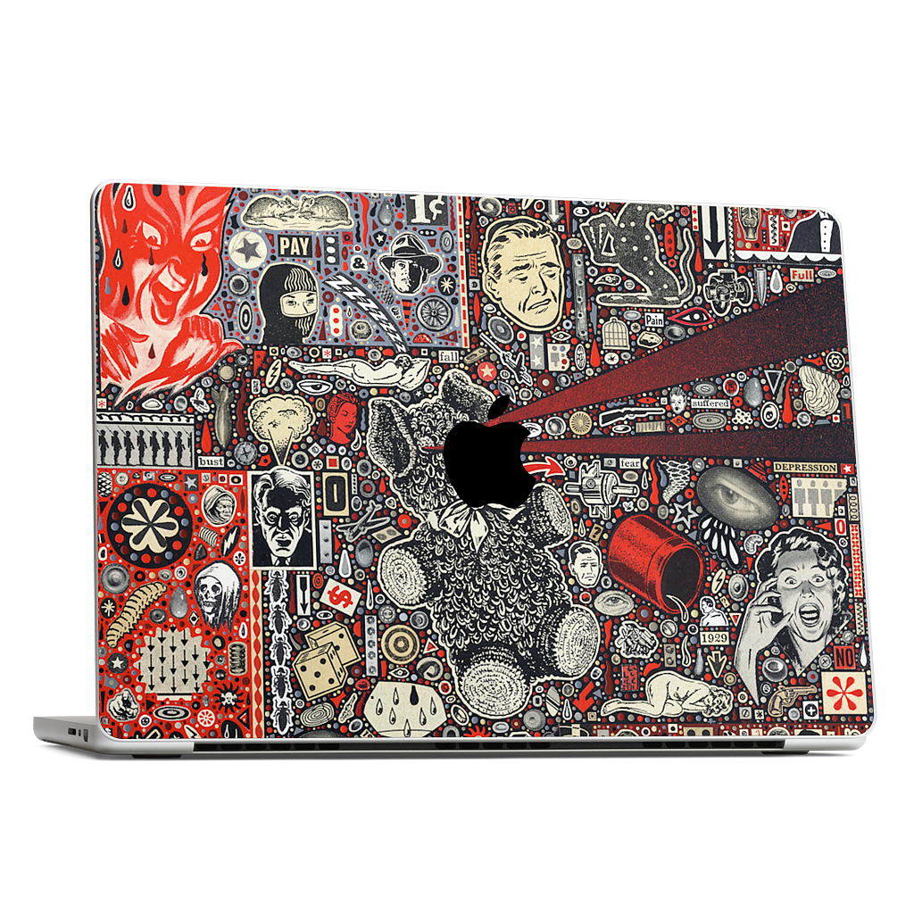 Bust MacBook Skin